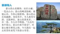 初中语文人教部编版七年级下册望岳授课课件ppt