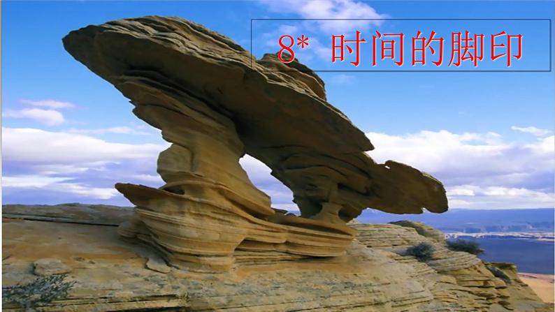 部编版八年级语文下册----8 时间的脚印 课件第2页