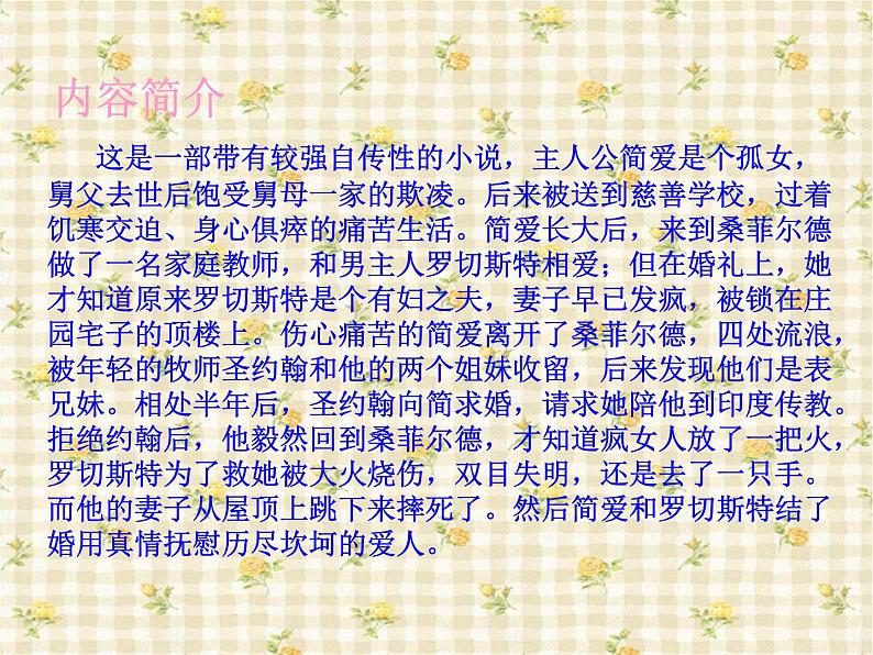 中考语文名著复习---简爱--名著导读课件PPT03