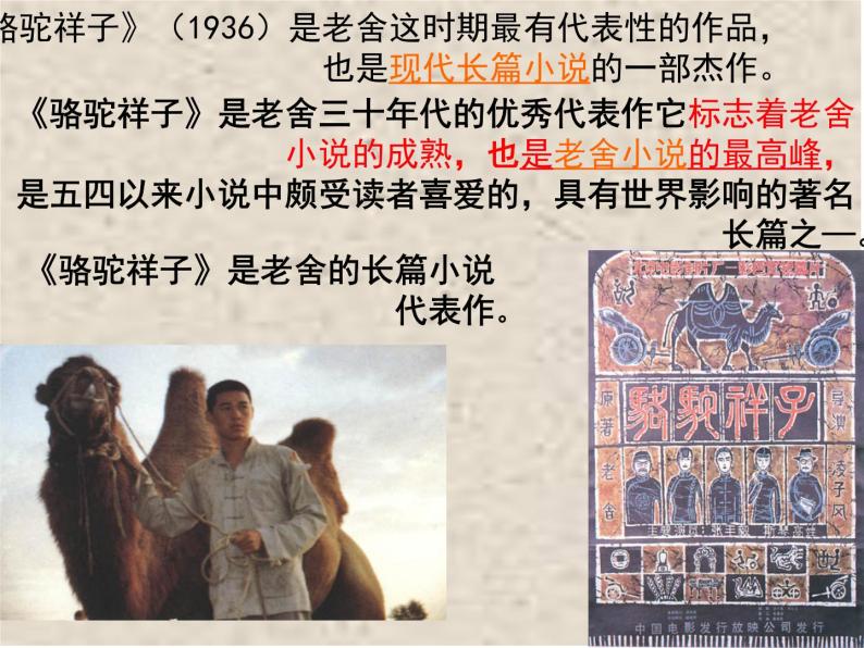 中考语文名著复习---名著导读《骆驼祥子》 (2)课件PPT05