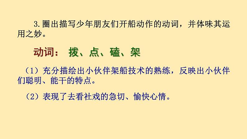 人教语文 8年级下册课件PPT第一单元 1 社戏 第二课时 教学课件第7页