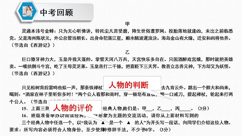 名著阅读人物形象题课件2022年中考语文二轮复习第4页