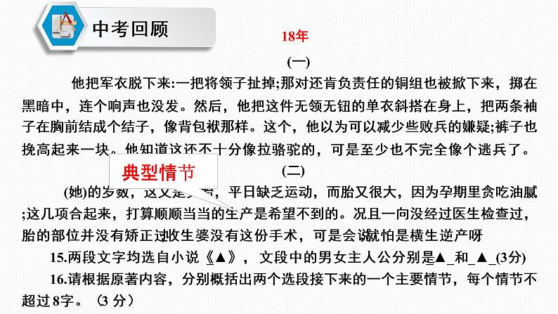 名著阅读人物形象题课件2022年中考语文二轮复习第8页