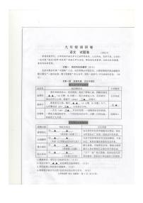 2022年浙江省桐乡市九年级中考一模语文试卷（图片版，含答案）