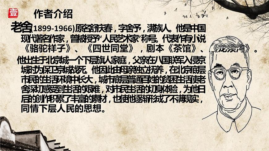 名著導(dǎo)讀《駱駝祥子》中考復(fù)習(xí)課件第3頁