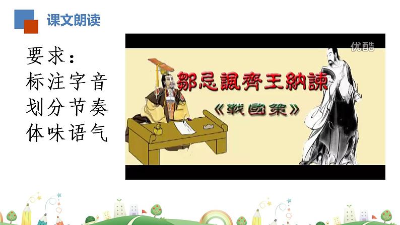 初三年级 语文 邹忌讽齐王纳谏(第1课时)课件PPT第6页