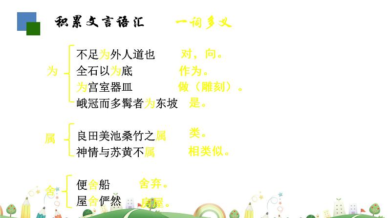 初二年级 语文 八下第三单元复习课课件PPT08