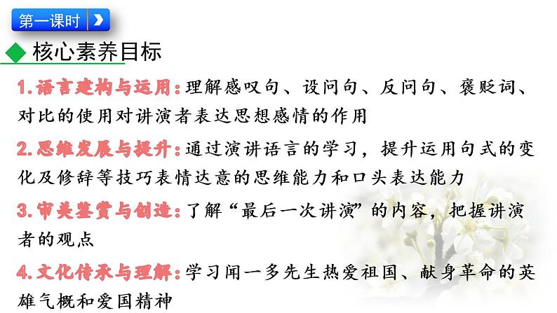 第13课《最后一次讲演》课件(共32张PPT)部编版语文八年级下册第2页