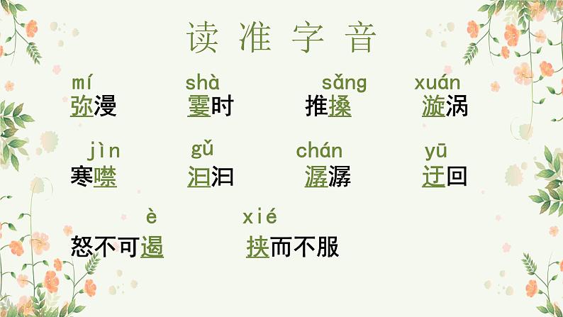 部编版语文八年级下册壶口瀑布课件PPT第6页