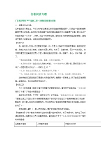 广东省深圳市2022年中考语文模拟试卷分类汇编：名著阅读专题
