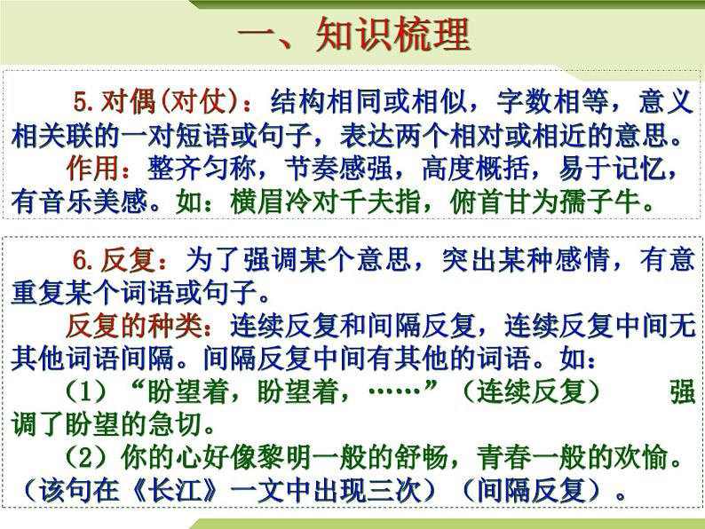 修辞-中考语文专项(全国通用)课件PPT第4页