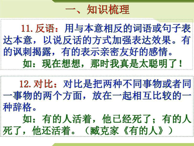修辞-中考语文专项(全国通用)课件PPT第7页