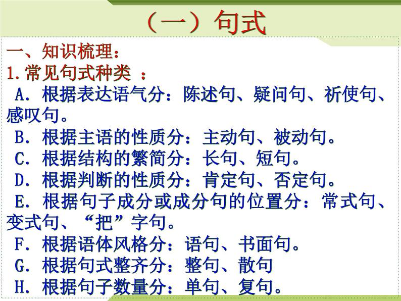 句式标点-中考语文专项(全国通用)课件PPT第2页