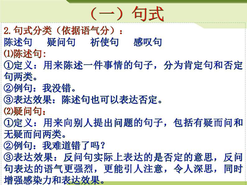 句式标点-中考语文专项(全国通用)课件PPT第3页