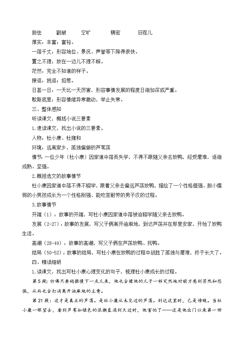 第17课《孤独之旅》课件+教案03