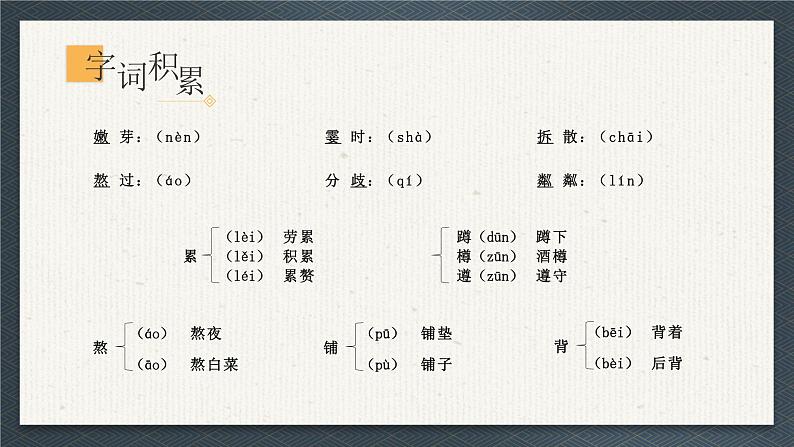 部编版语文七年级上册 --6 散步 课件第7页
