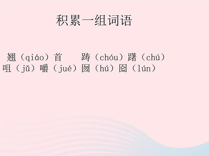 人教版九年级语文下册第5单元第19课枣儿1课件第6页