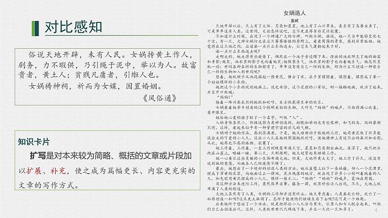 初中语文 统编版 九年级下 《学习扩写》 课件04