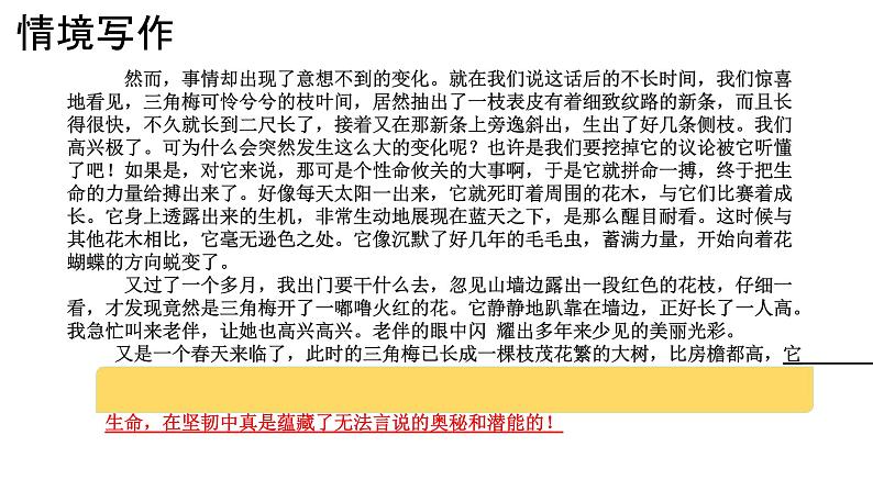 初中语文 八上 写作 学会描写景物(第二课时)课件第8页