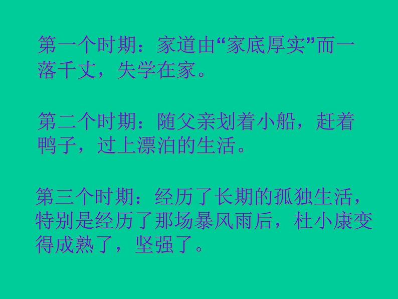 部编版九年级语文上册17《孤独之旅》课件04