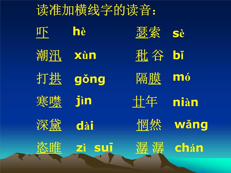 部编版九年级语文上册15《故乡》课件第5页