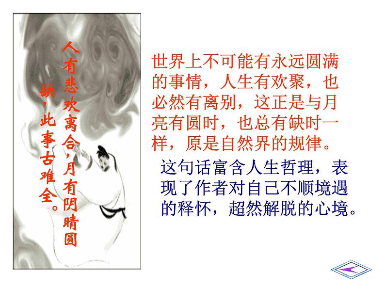 部编版九年级语文上册13.诗词三首-《水调歌头(明月几时有)》课件2第4页
