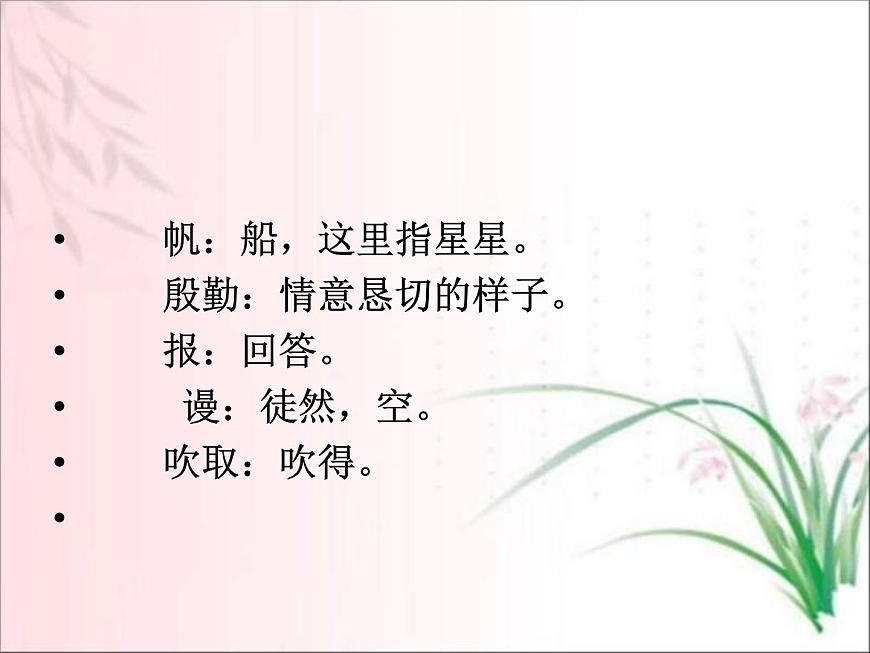 部編版八年級語文上冊-26.詩詞五首-《漁家傲（天接云濤連曉霧）》課件1第5頁
