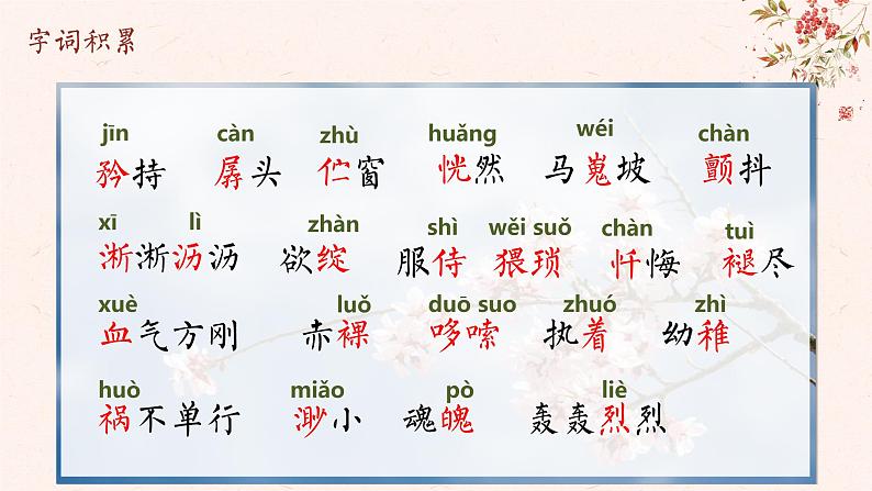 初中 初一 语文《一棵小桃树》第一课时 课件第2页