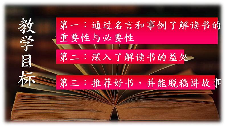 部编版七年级语文上册--综合性学习《少年正是读书时》课件4第2页