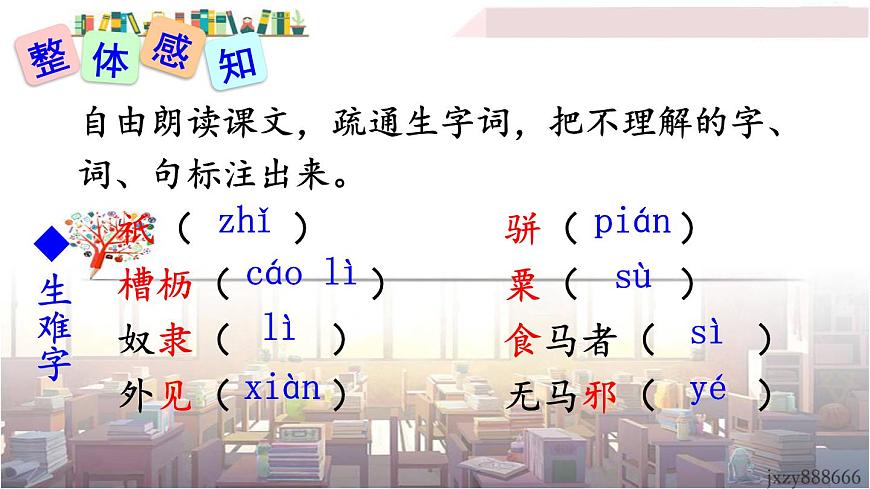 2022年人教部編版語文八年級下冊23 馬說課件第6頁