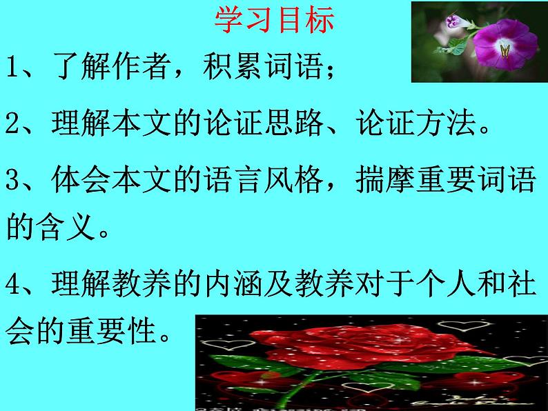 部编版九年级语文上册--9.论教养--课件04