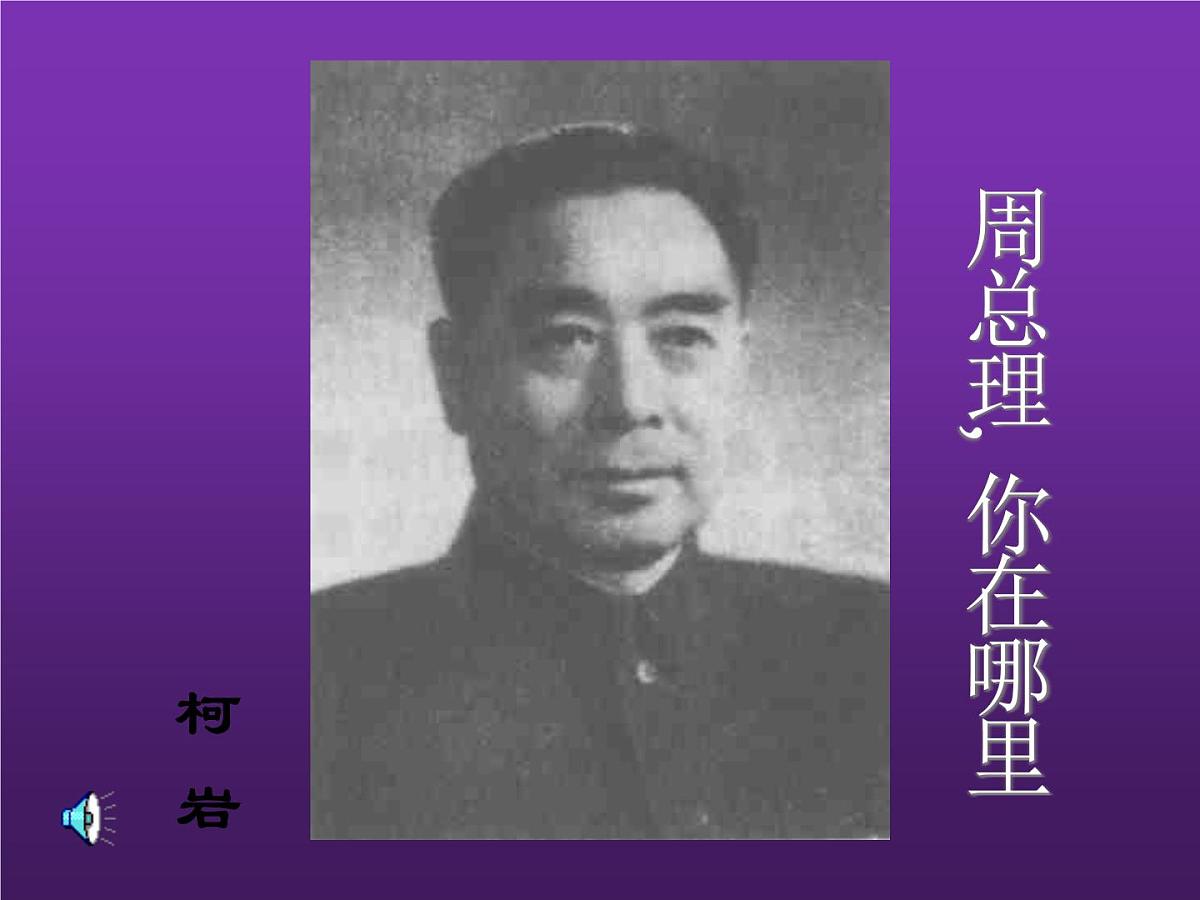 部编版九年级语文上册--2.周总理,你在哪里--课件1第5页