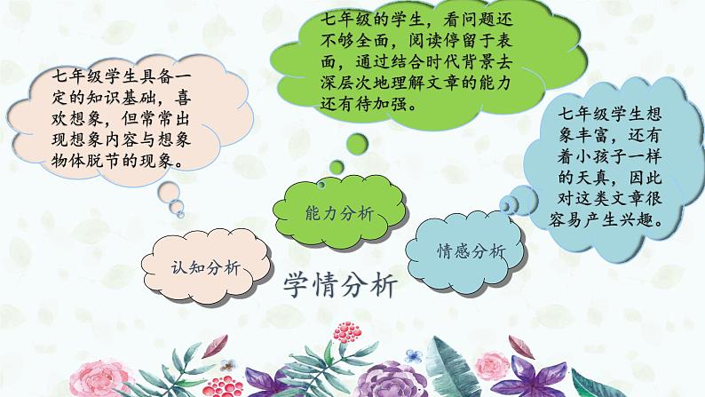 第20课《天上的街市》说课课件(共33张PPT) 2021-2022学年部编版语文七年级上册08