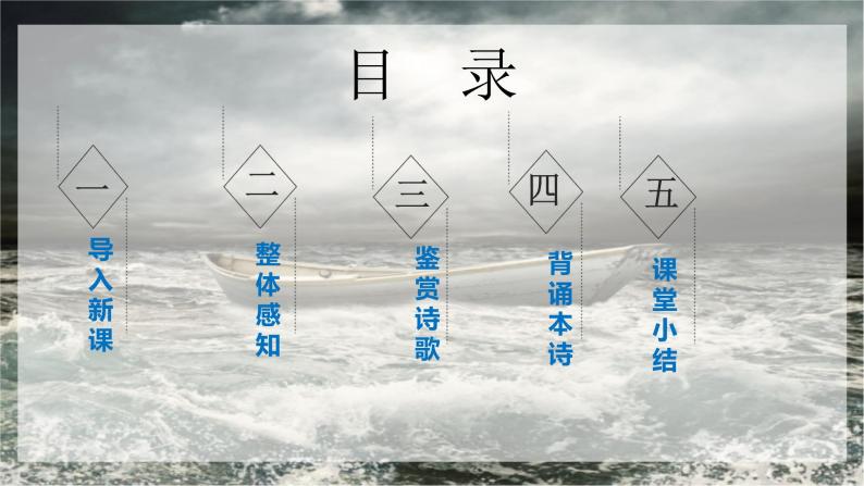 课外古诗词：《十一月四日风雨大作》课件 +教学设计02