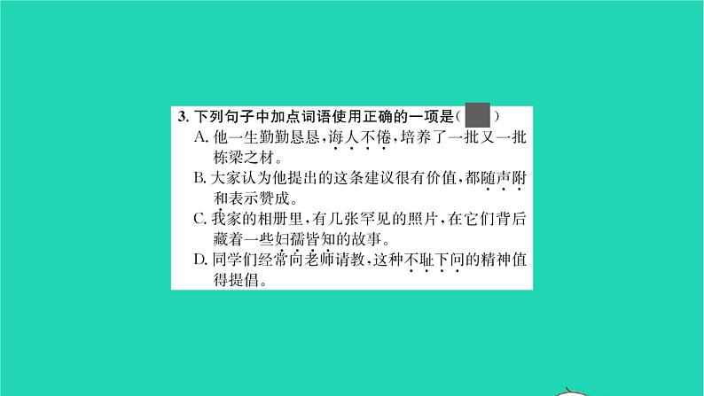 2022部编版语文七年级下册第四单元14叶圣陶先生二三事课件第6页
