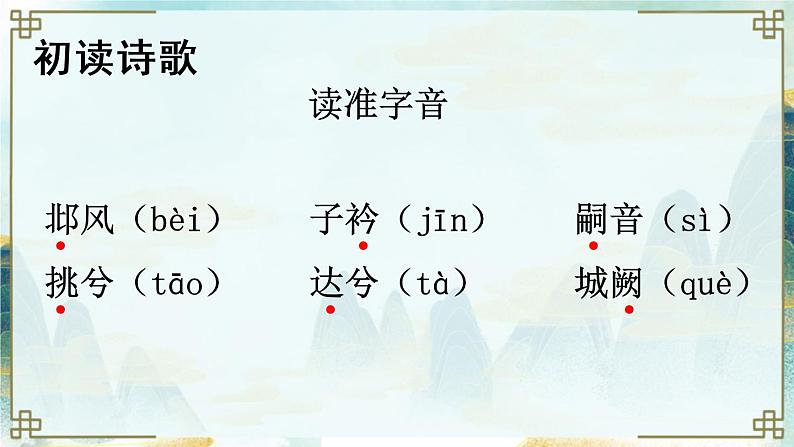 语文八下课外古诗词诵读新教学课件第5页