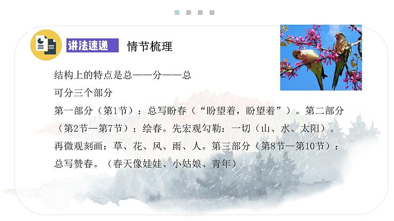 1 春 课时课件 初中语文人教部编版七年级上册08