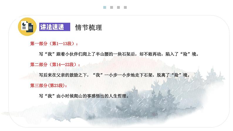 14 走一步,再走一步 课时课件 初中语文人教部编版七年级上册07