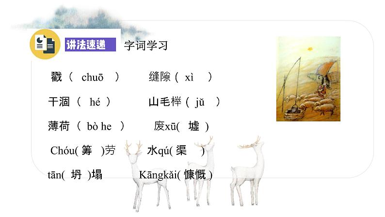 13 植树的牧羊人 课时课件 初中语文人教部编版七年级上册05
