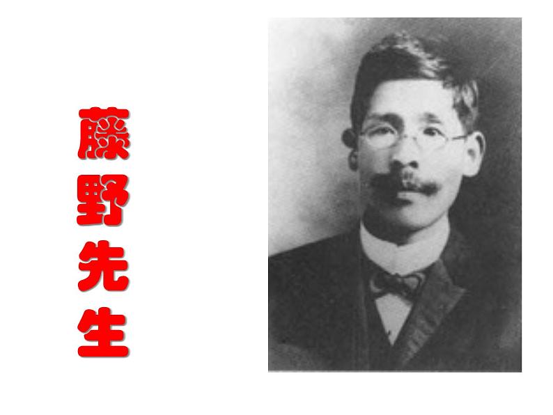 部编版八年级语文上册--6 藤野先生 课件+素材06