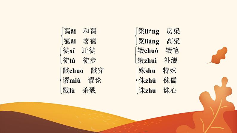 八年级语文(部编版)上学期期中复习教学课件08