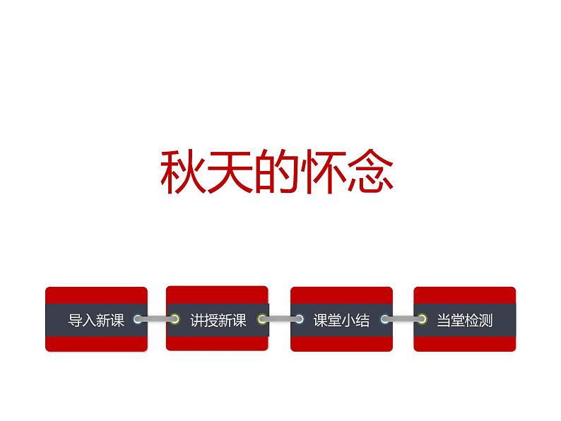 人教部编版七年级上册《秋天的怀念》课件01