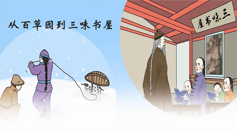 人教部编版七年级上册《从百草园到三味书屋》课件01