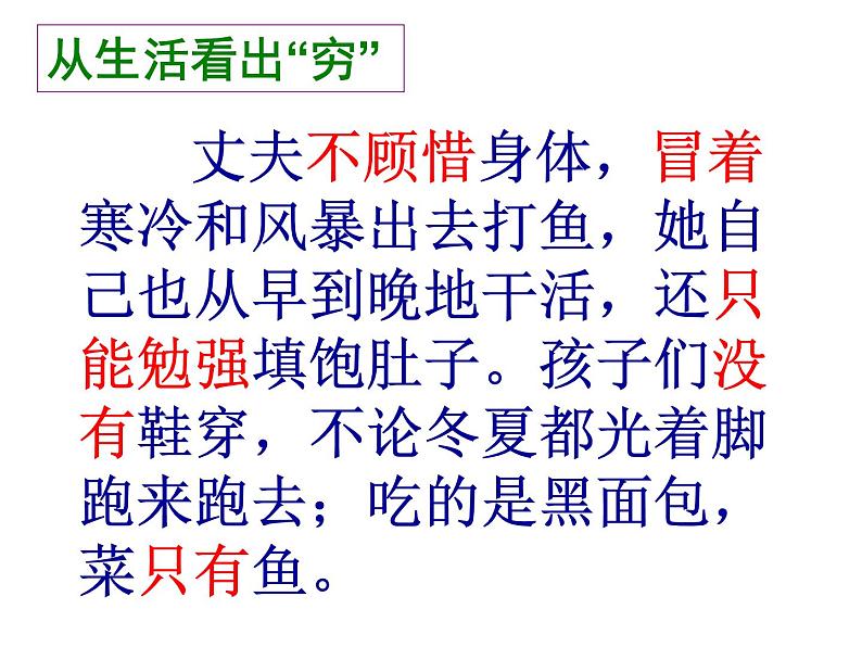 人教部编版六年级上册《穷人》课件第8页