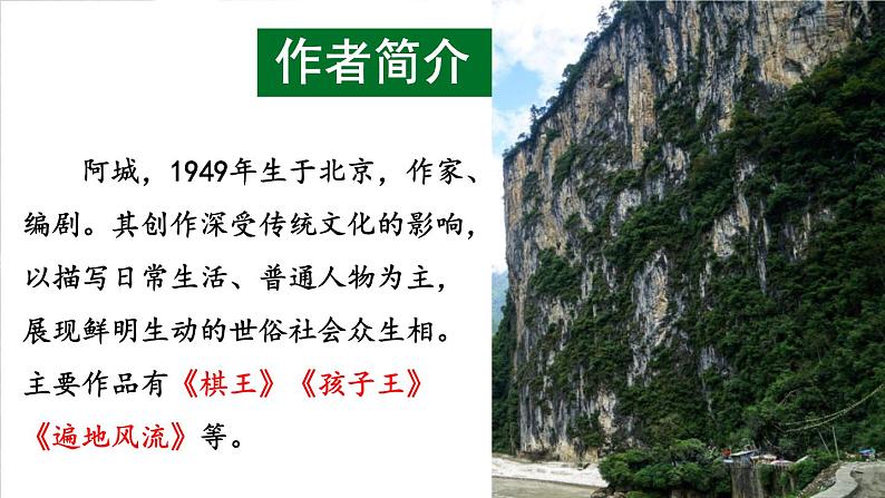 部编版初中语文九年级下册 第二单元 7 溜索【考点精讲版】 PPT课件04