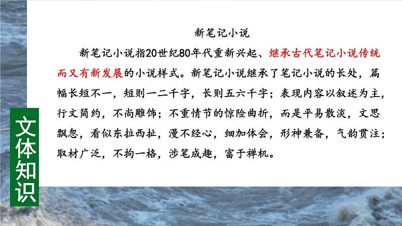 部编版初中语文九年级下册 第二单元 7 溜索【考点精讲版】 PPT课件06