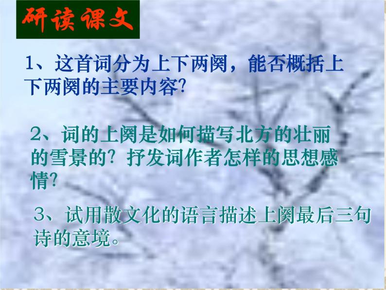 沁园春雪 课件08