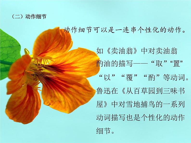 七年级下册第三单元写作 抓住细节 课件08