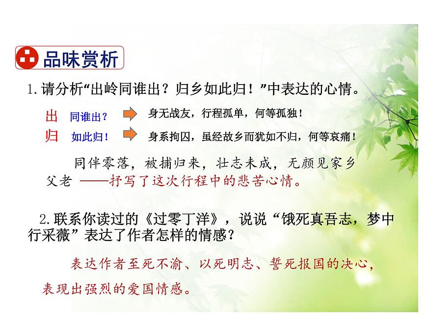 九下 課外古詩(shī)詞閱讀指導(dǎo)課件第8頁(yè)