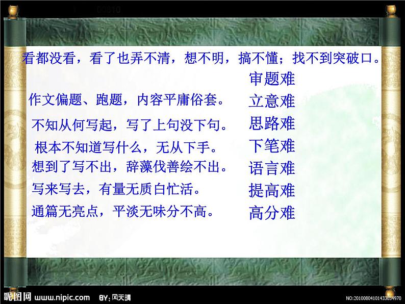 审题立意课件第2页